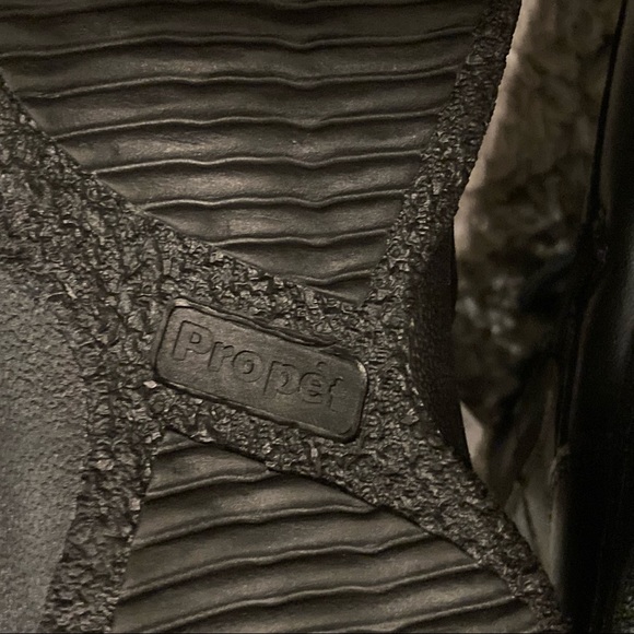 Propét Women’s Helena Black Lace Up Boots - Picture 9 of 15